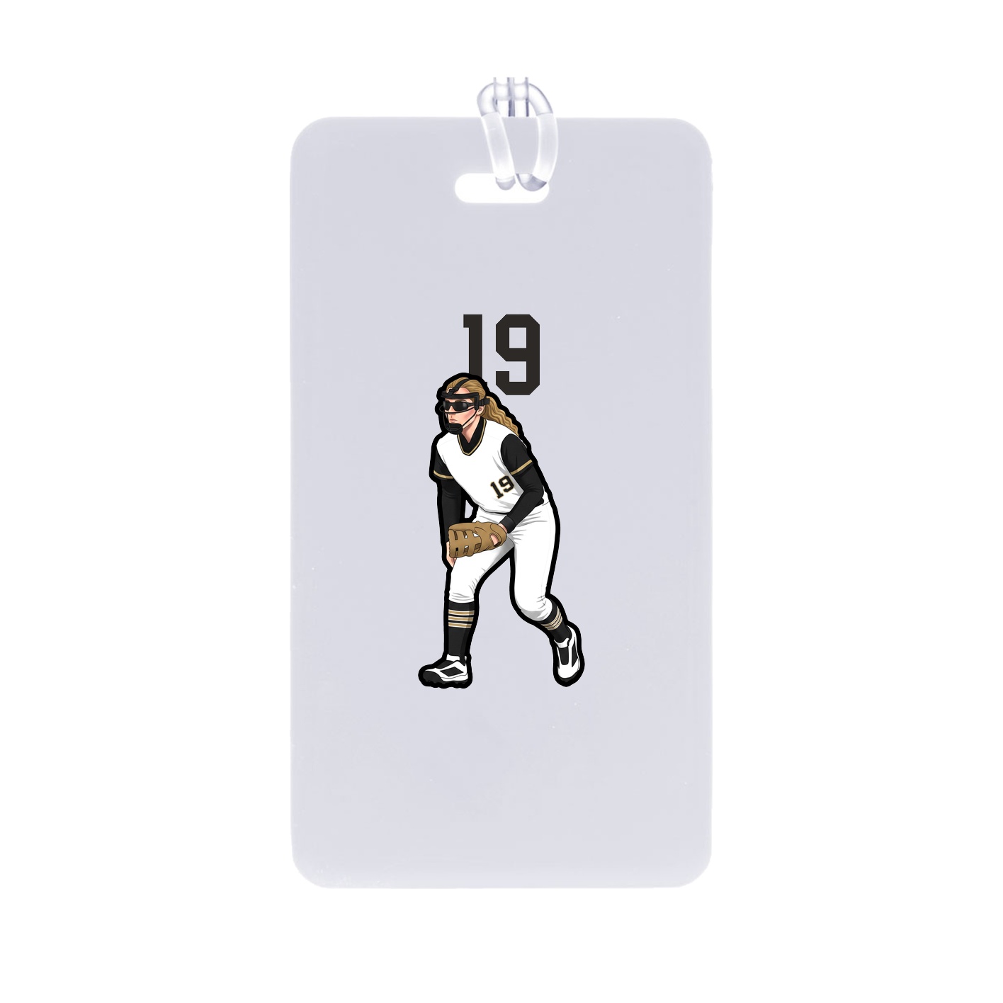 Bag Tag — Number Top in Classic