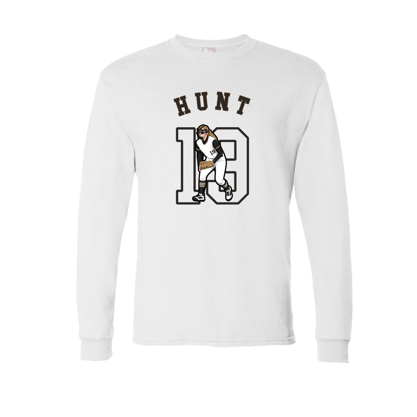 Long Sleeve Tee — Shirsey Arch in White