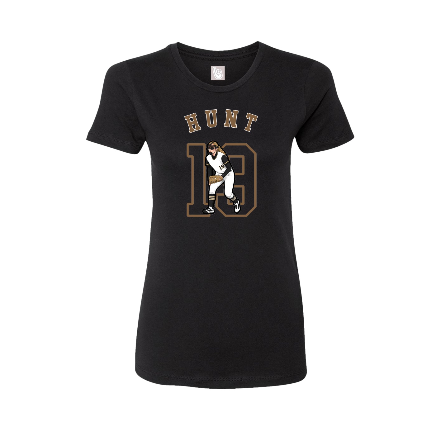 Womens Tee — Shirsey Arch in Black