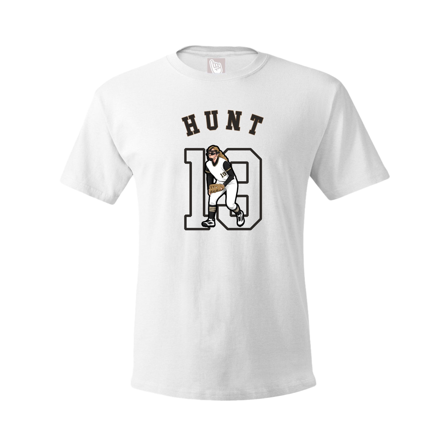 Youth Tee — Shirsey Arch in White