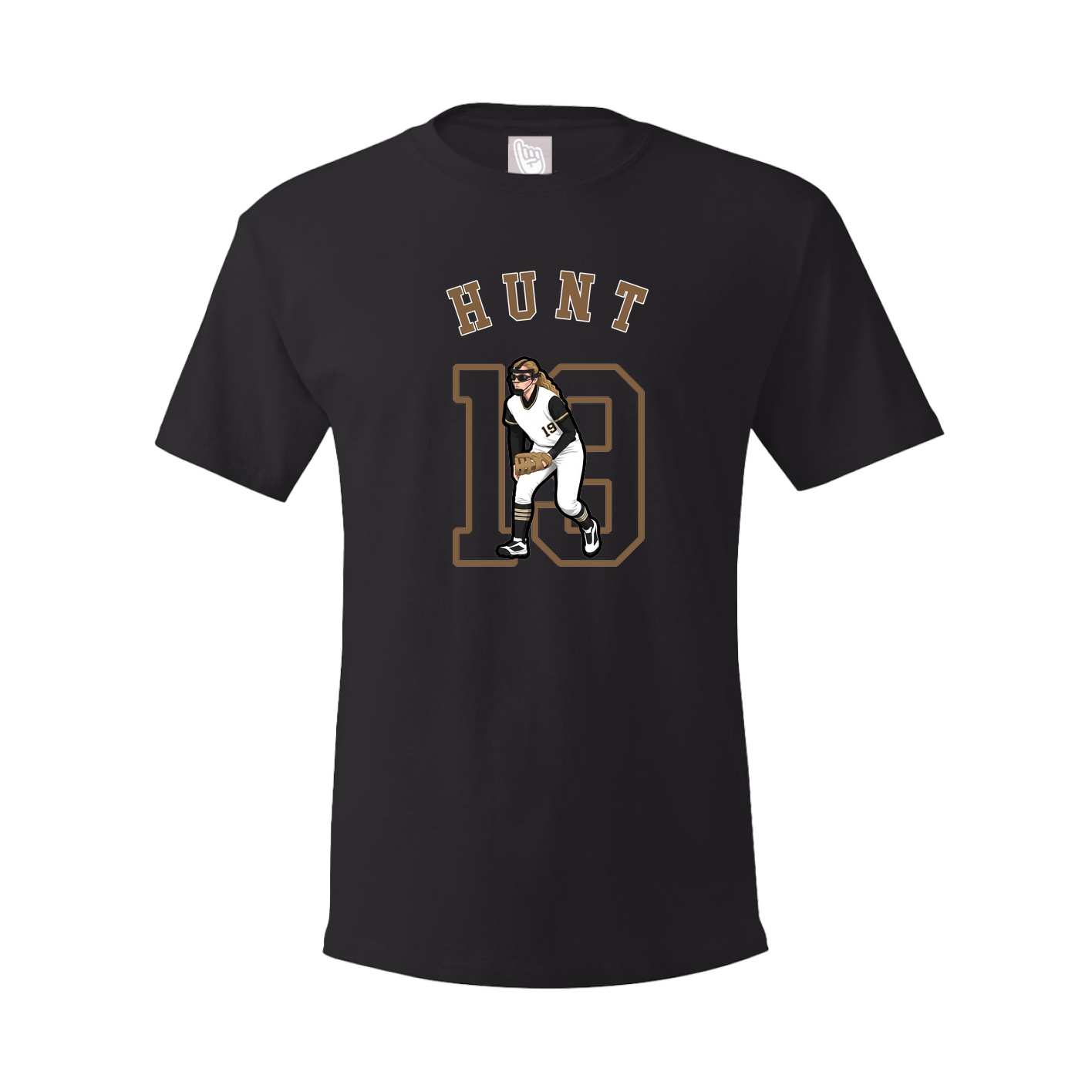 Youth Tee — Shirsey Arch in Black