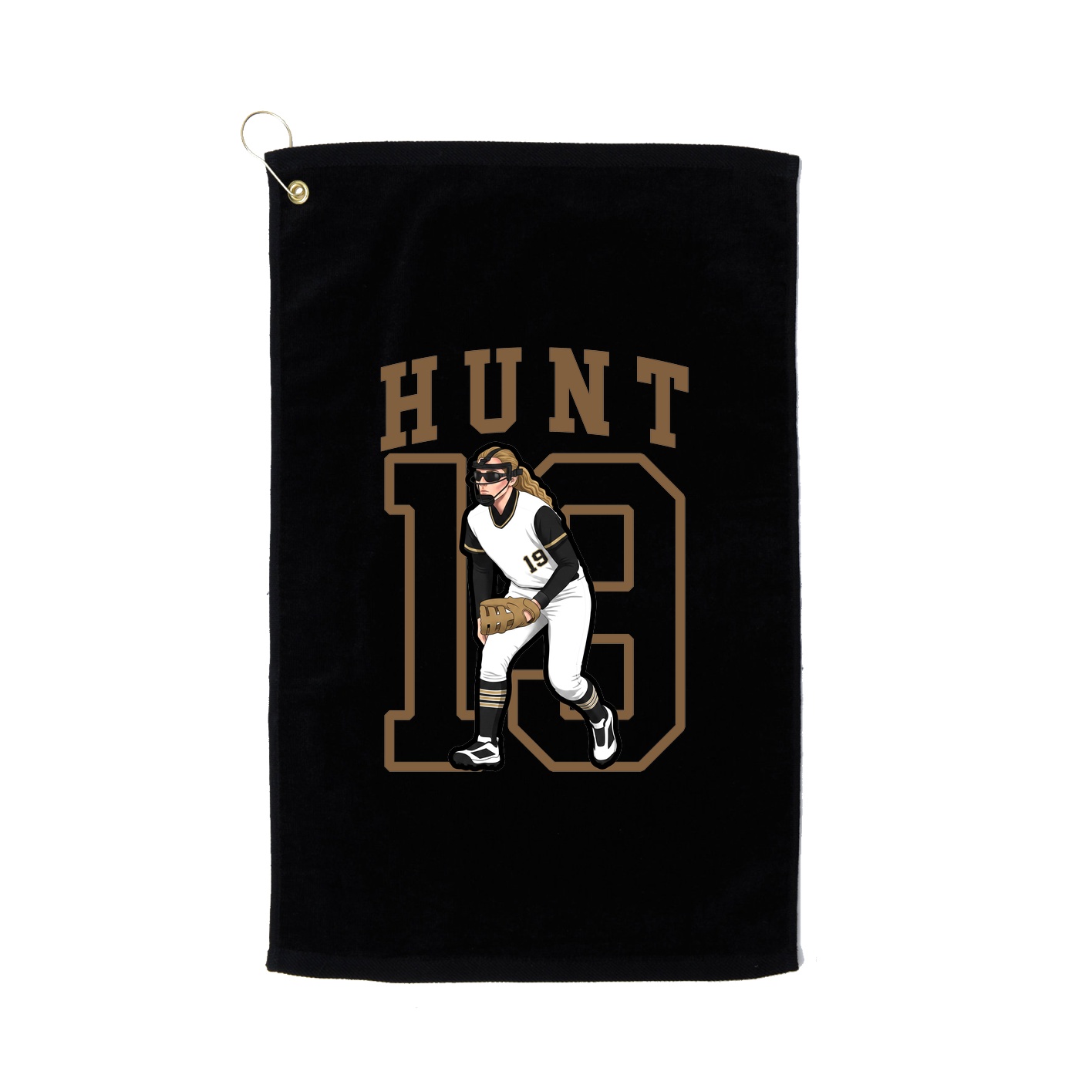 Golf Towel — Shirsey in Black