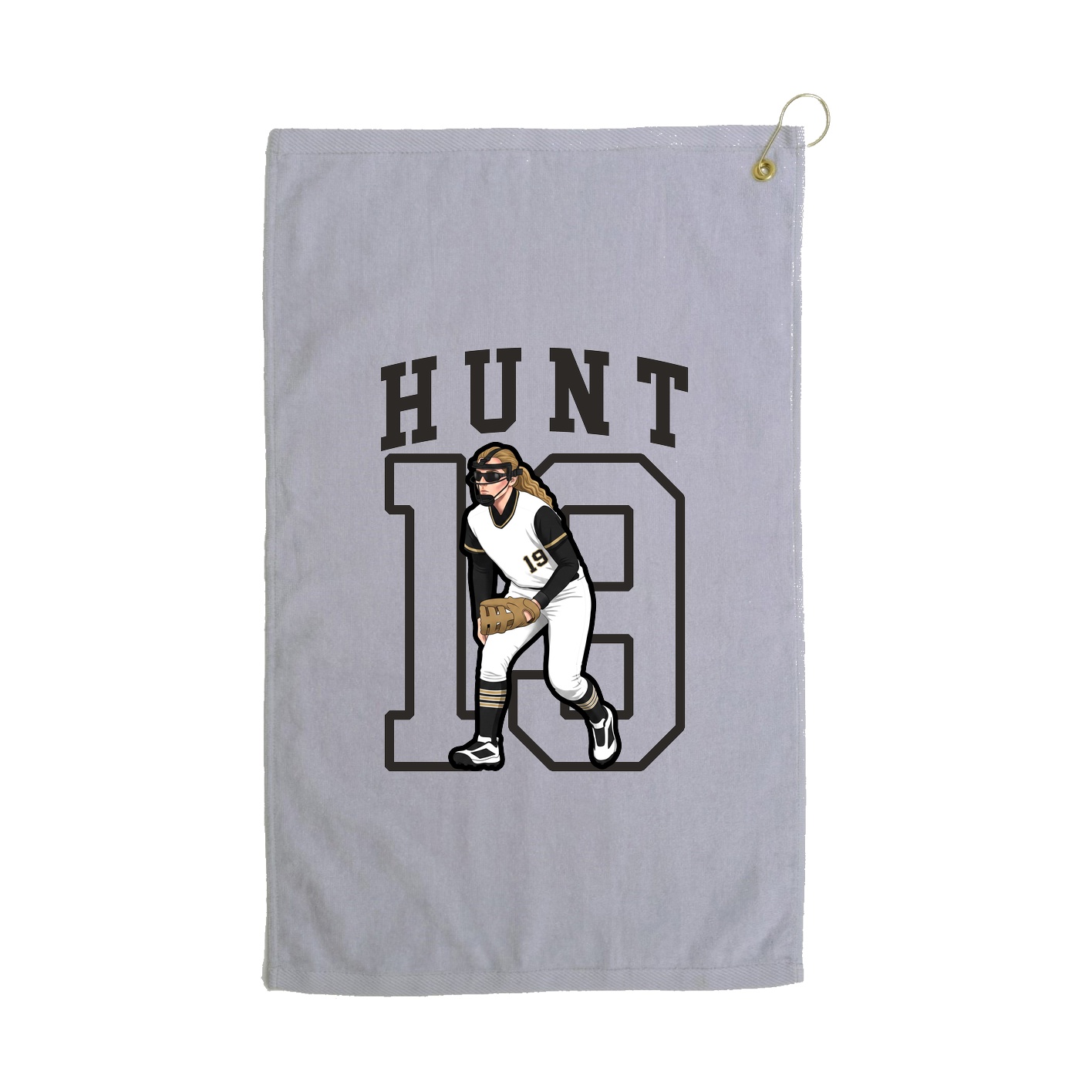 Golf Towel — Shirsey in Grey