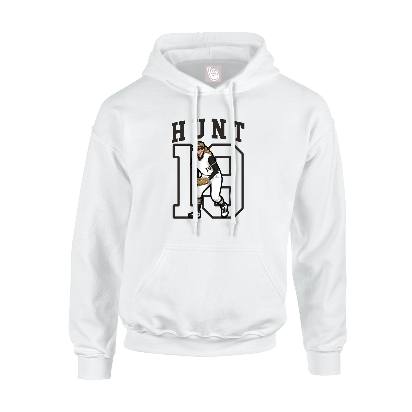 Youth Hoodie — Shirsey in White