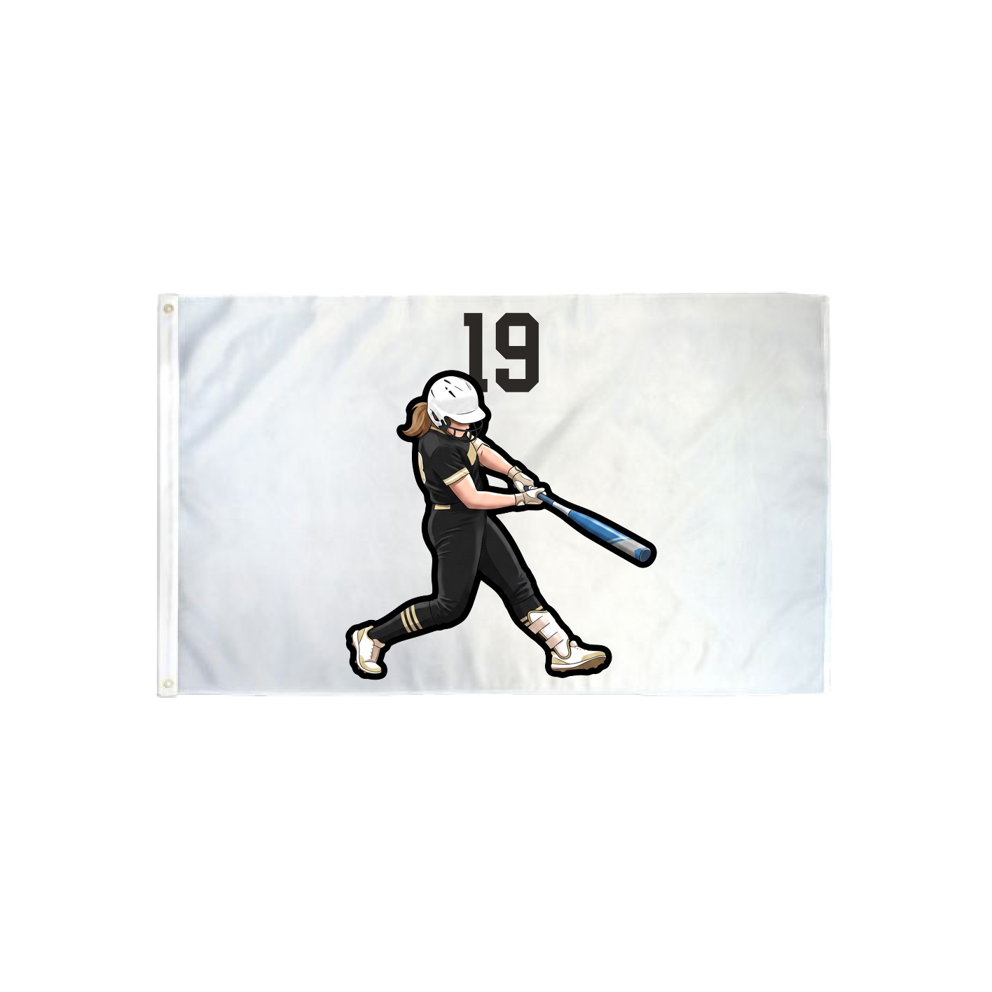 3x5 Flag — Number Top in Classic