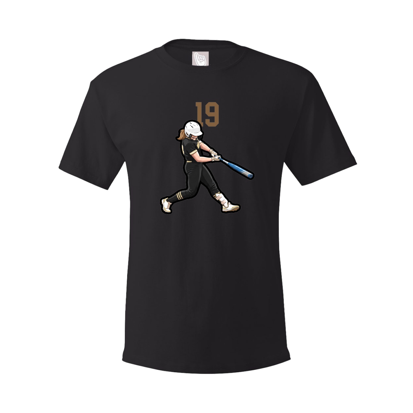 Tee — Number Top in Black