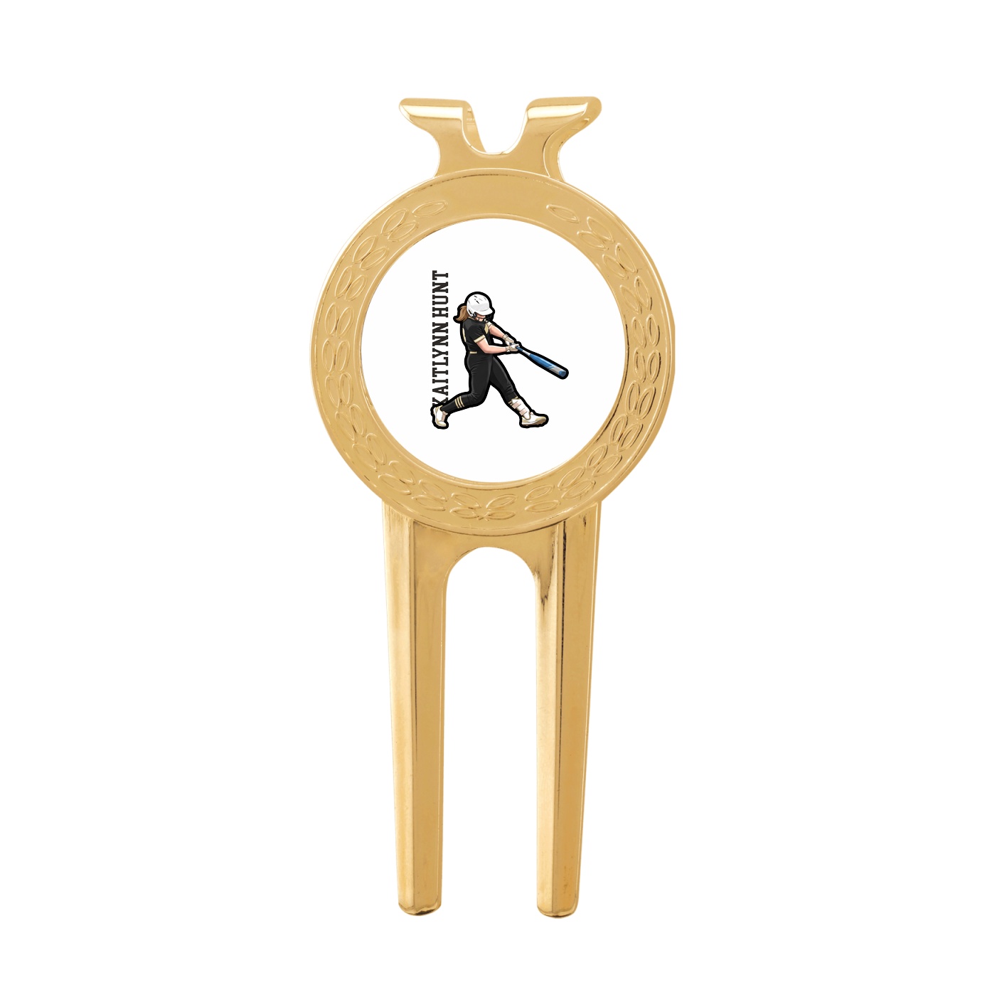 Divot Tool with Ball Marker — Name Vertical in Classic