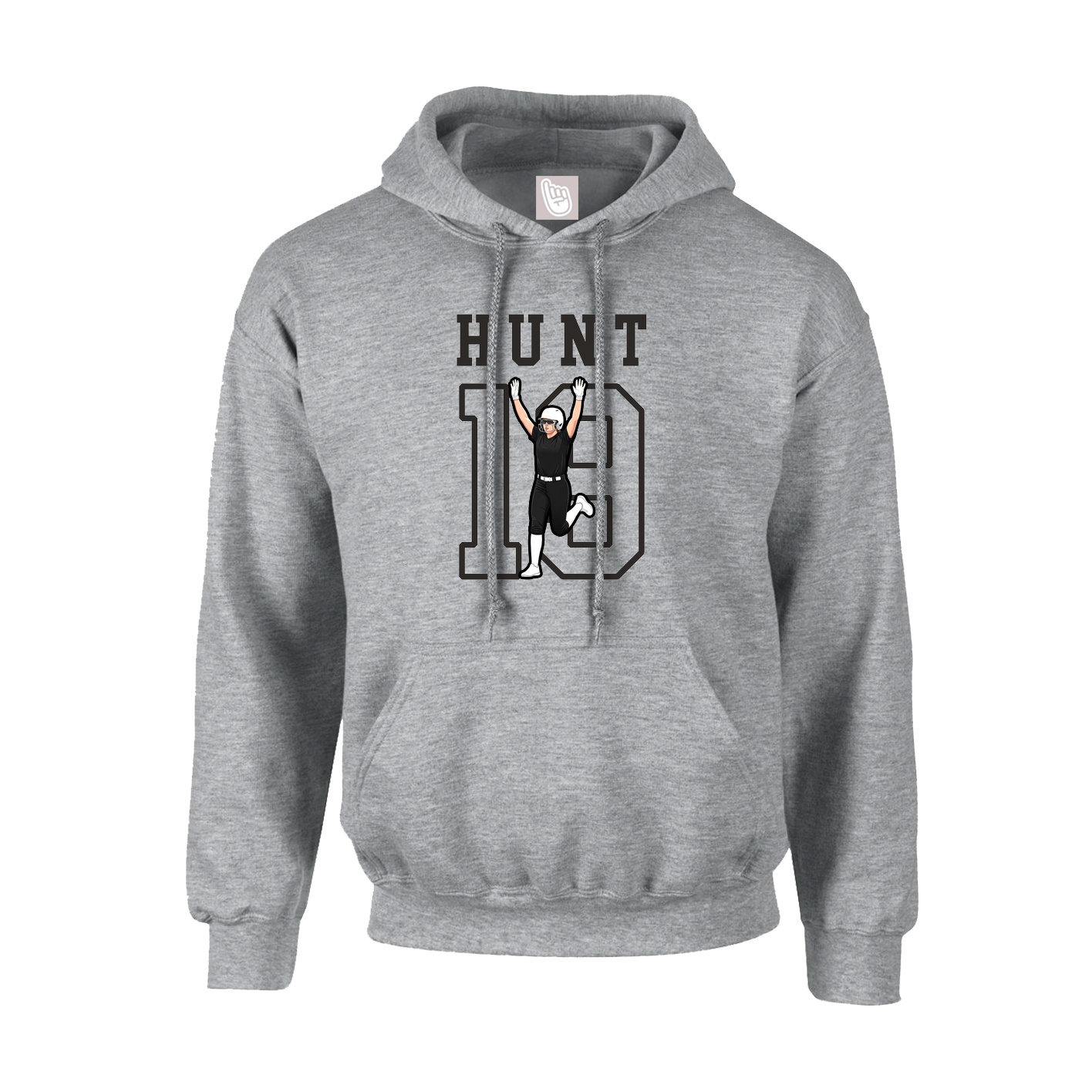 Hoodie — Shirsey in Grey