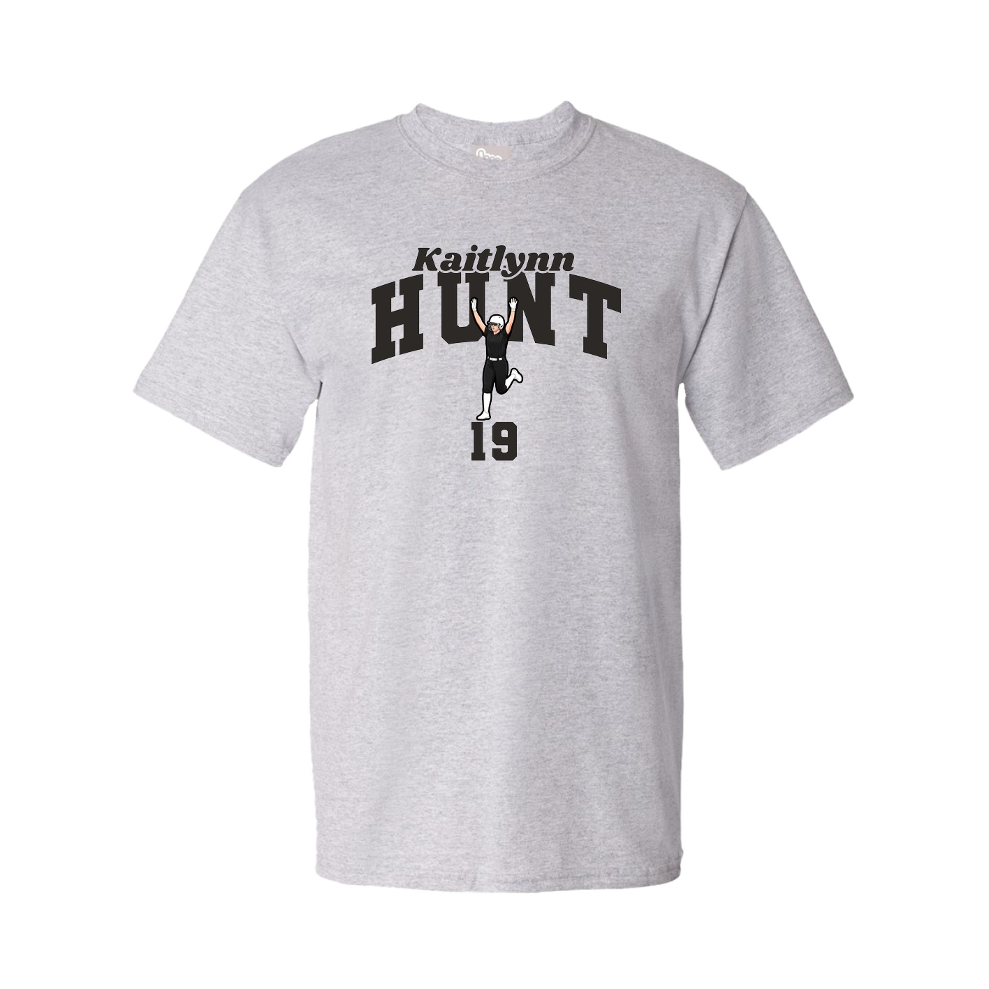 Youth Tee — Signature Arch in Grey