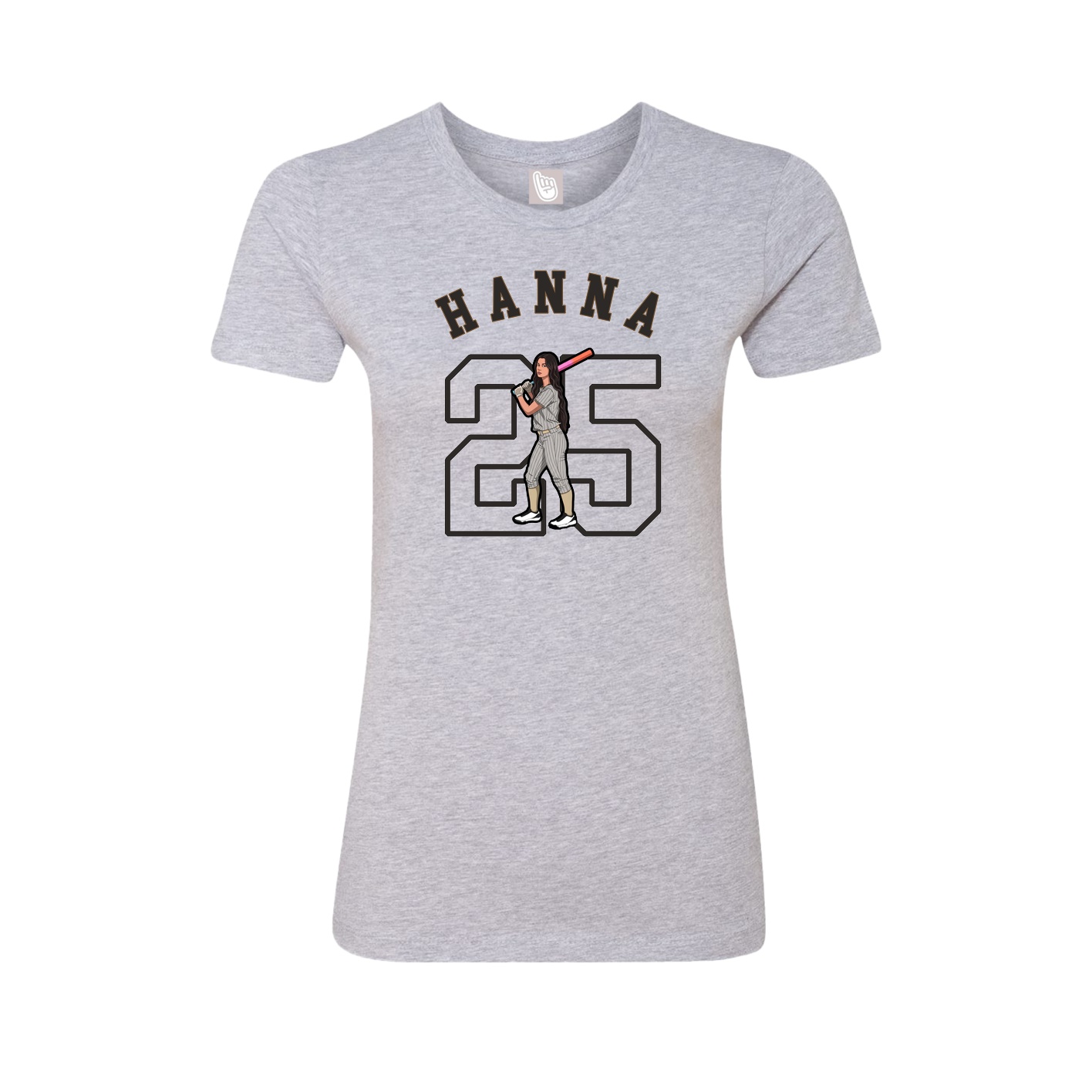 Womens Tee — Shirsey Arch in Grey