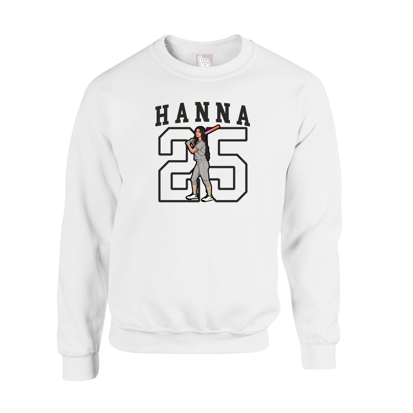 Fleece Crew — Shirsey in White