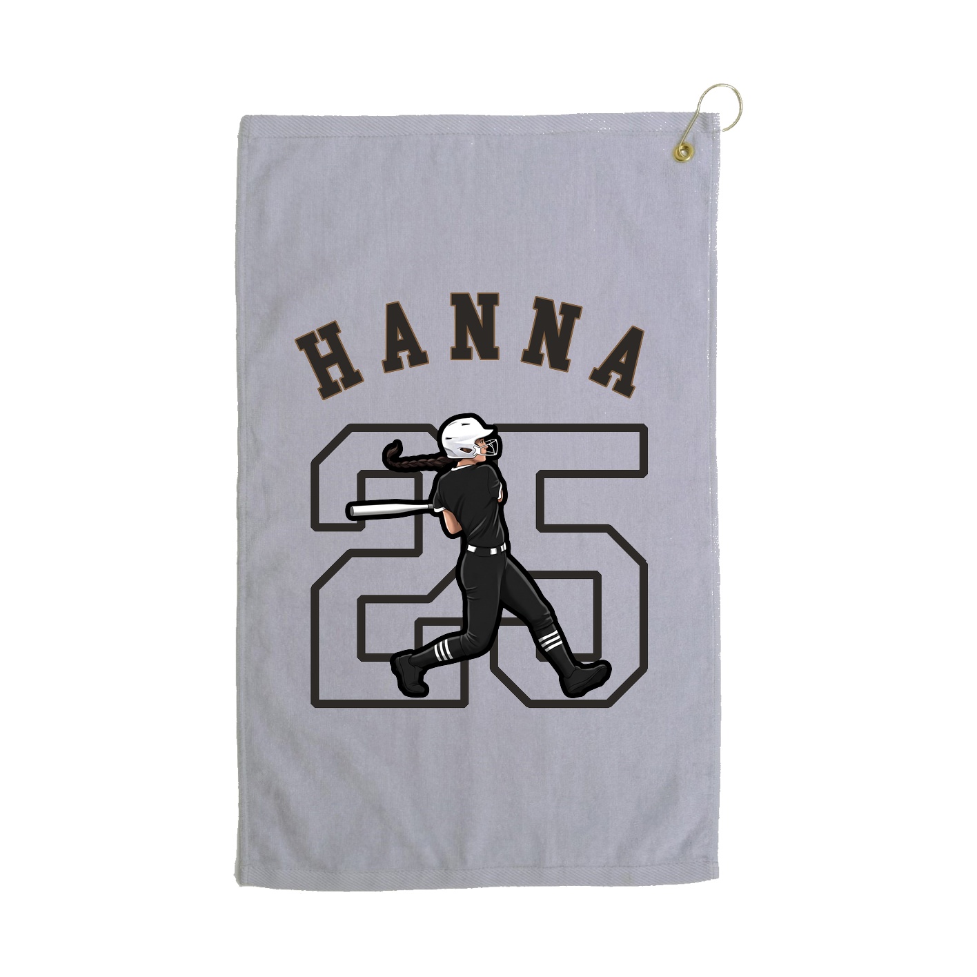 Golf Towel — Shirsey Arch in Grey