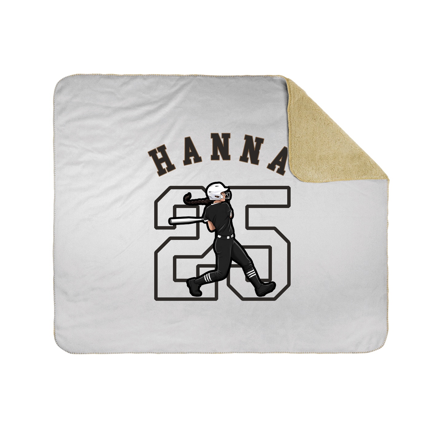Throw Blanket — Shirsey Arch in White