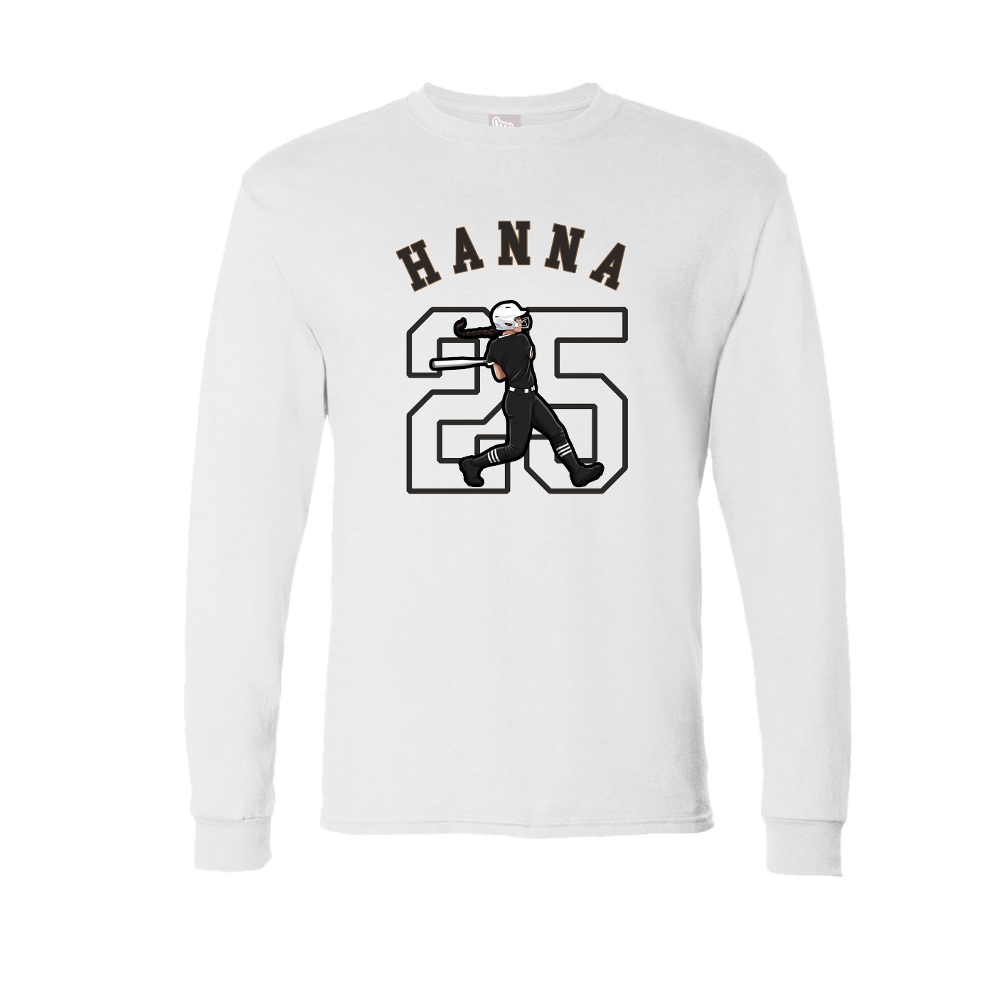 Long Sleeve Tee — Shirsey Arch in White