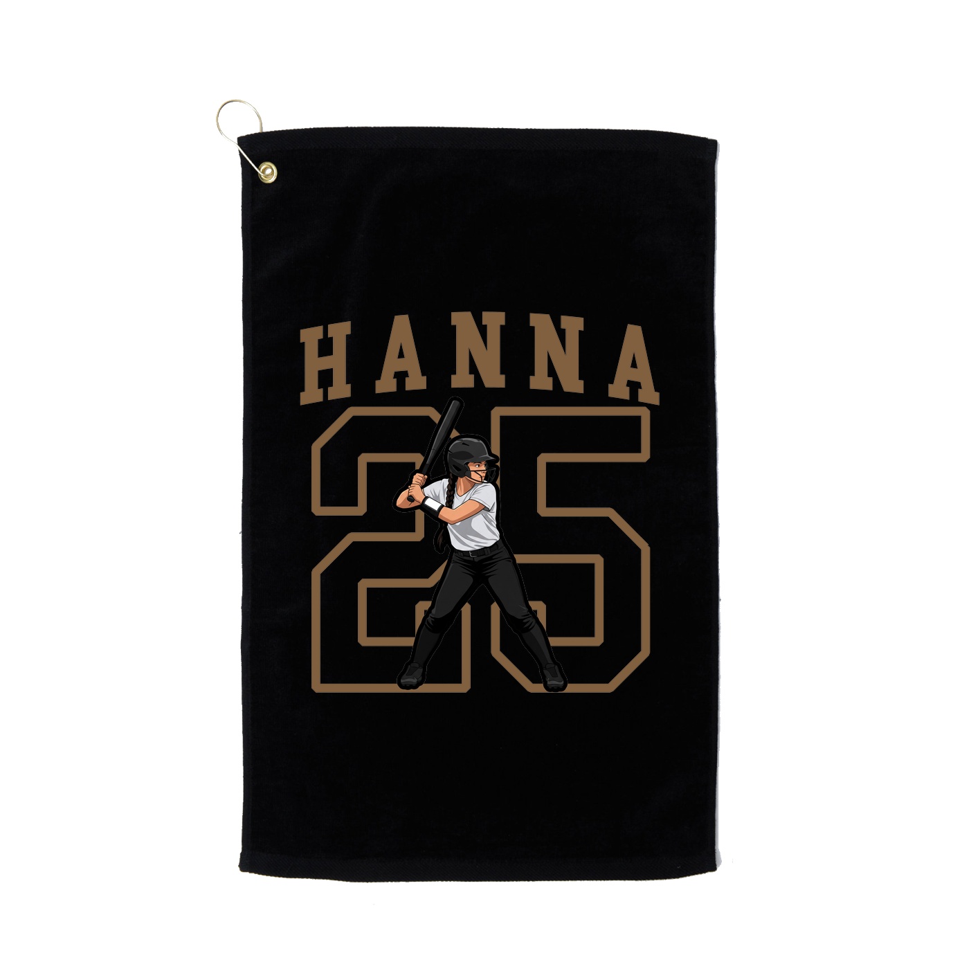 Golf Towel — Shirsey in Black