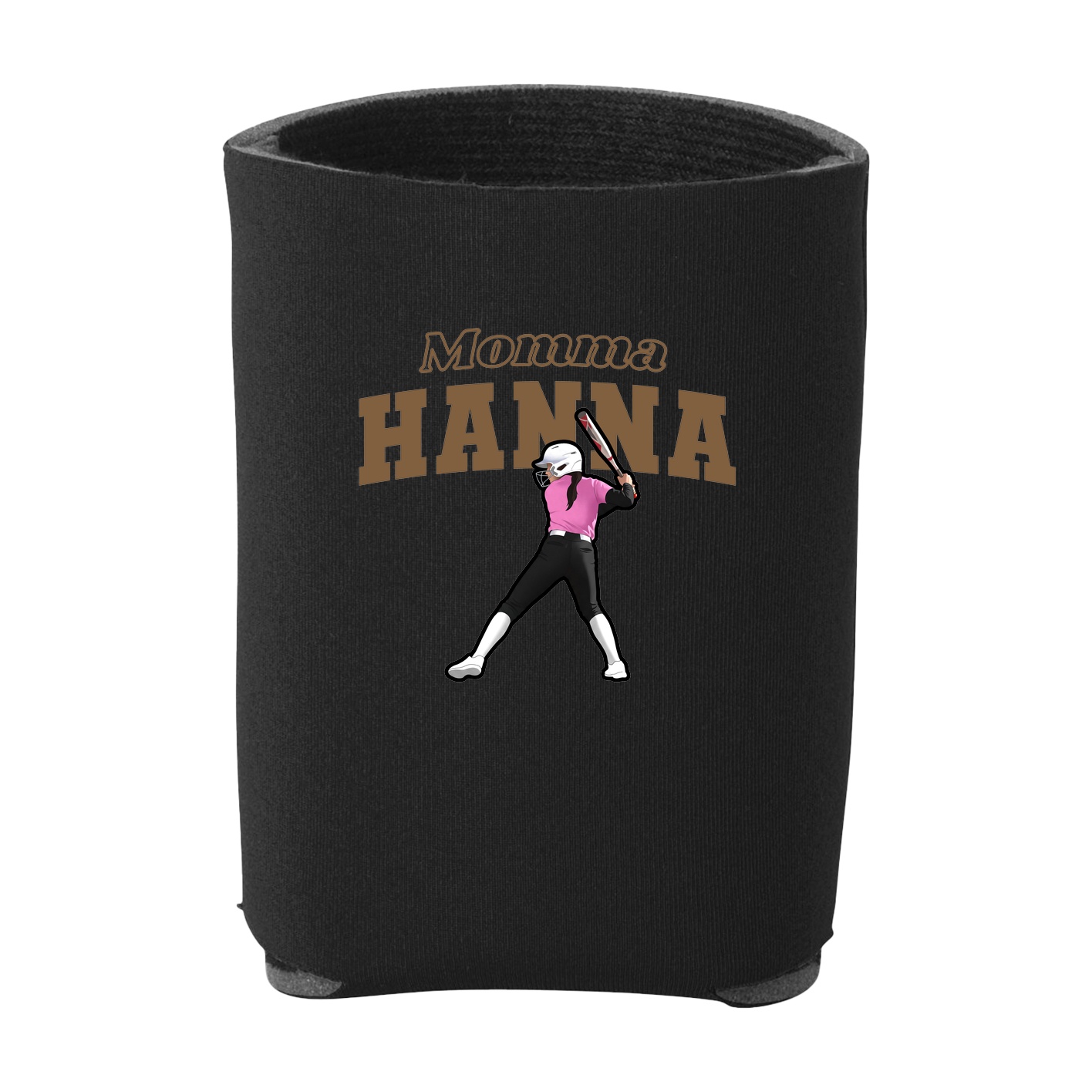Can Holder — Mothers Day Block in Black