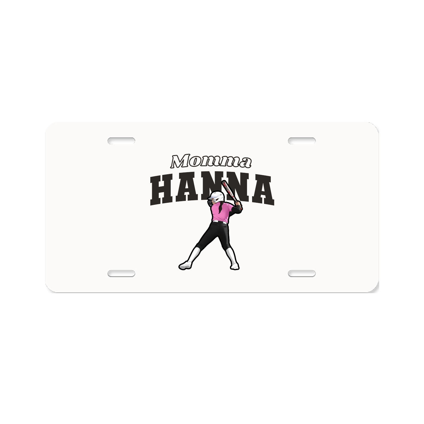 License Plate — Mothers Day Block in Classic