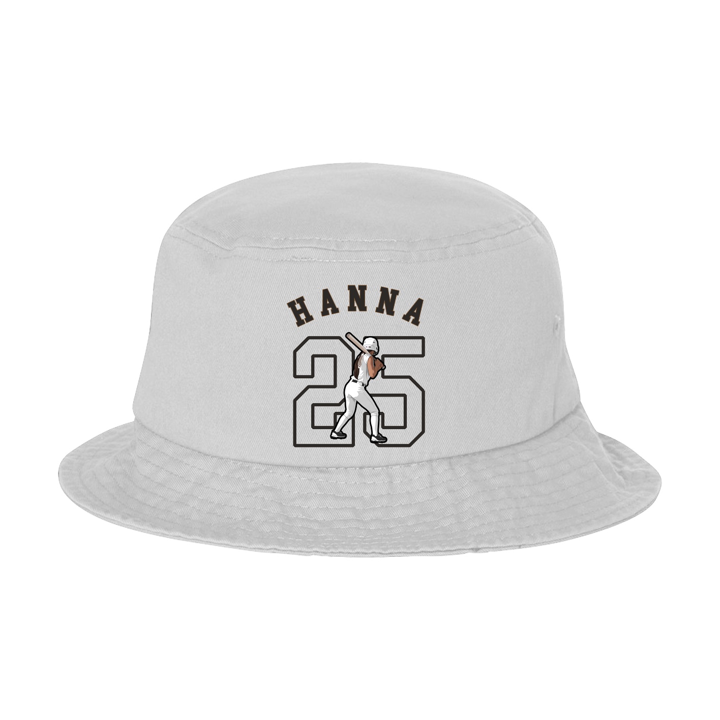 Bucket Cap — Shirsey Arch in White
