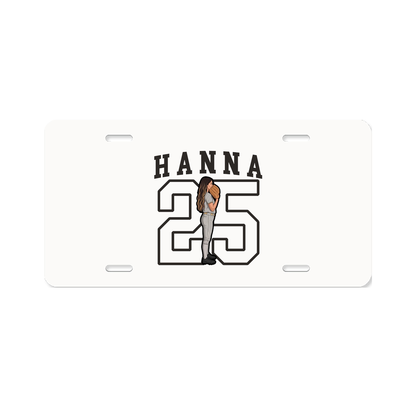 License Plate — Shirsey in Classic
