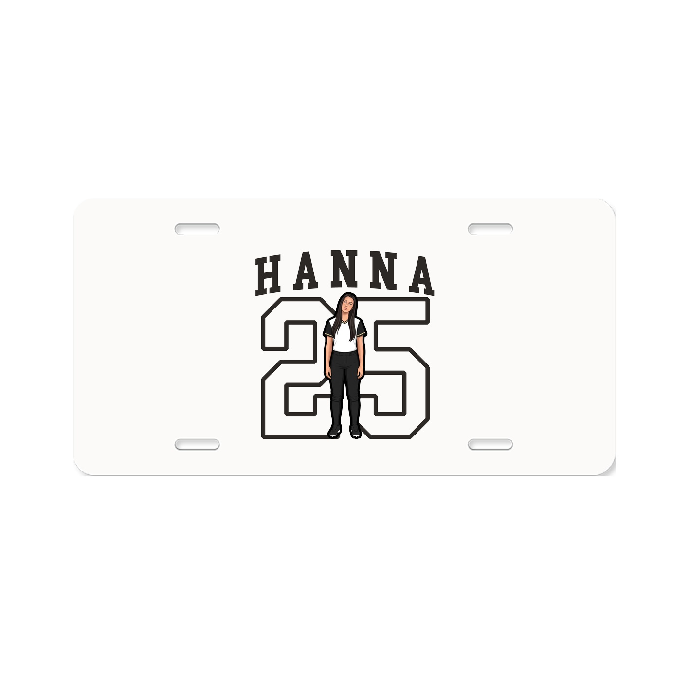 License Plate — Shirsey in Classic