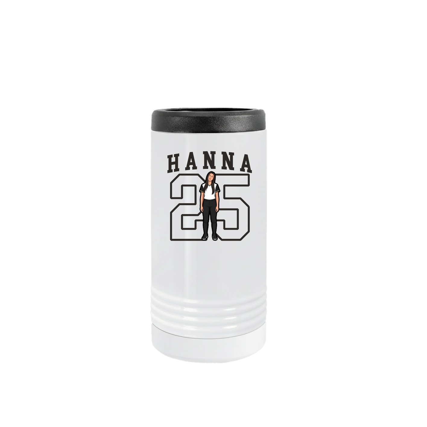 Slim Beverage Holder — Shirsey in White