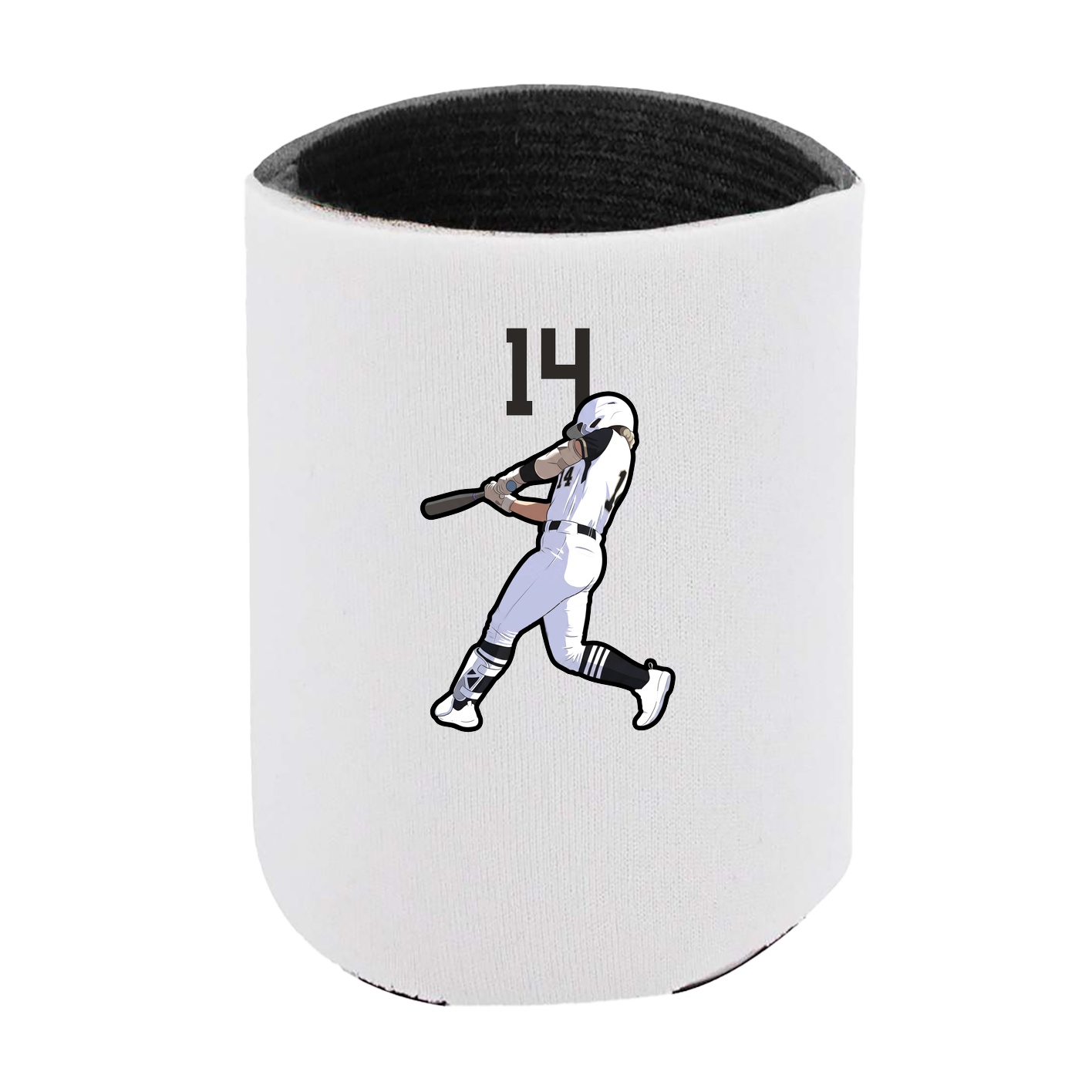 Can Holder — Number Top in White