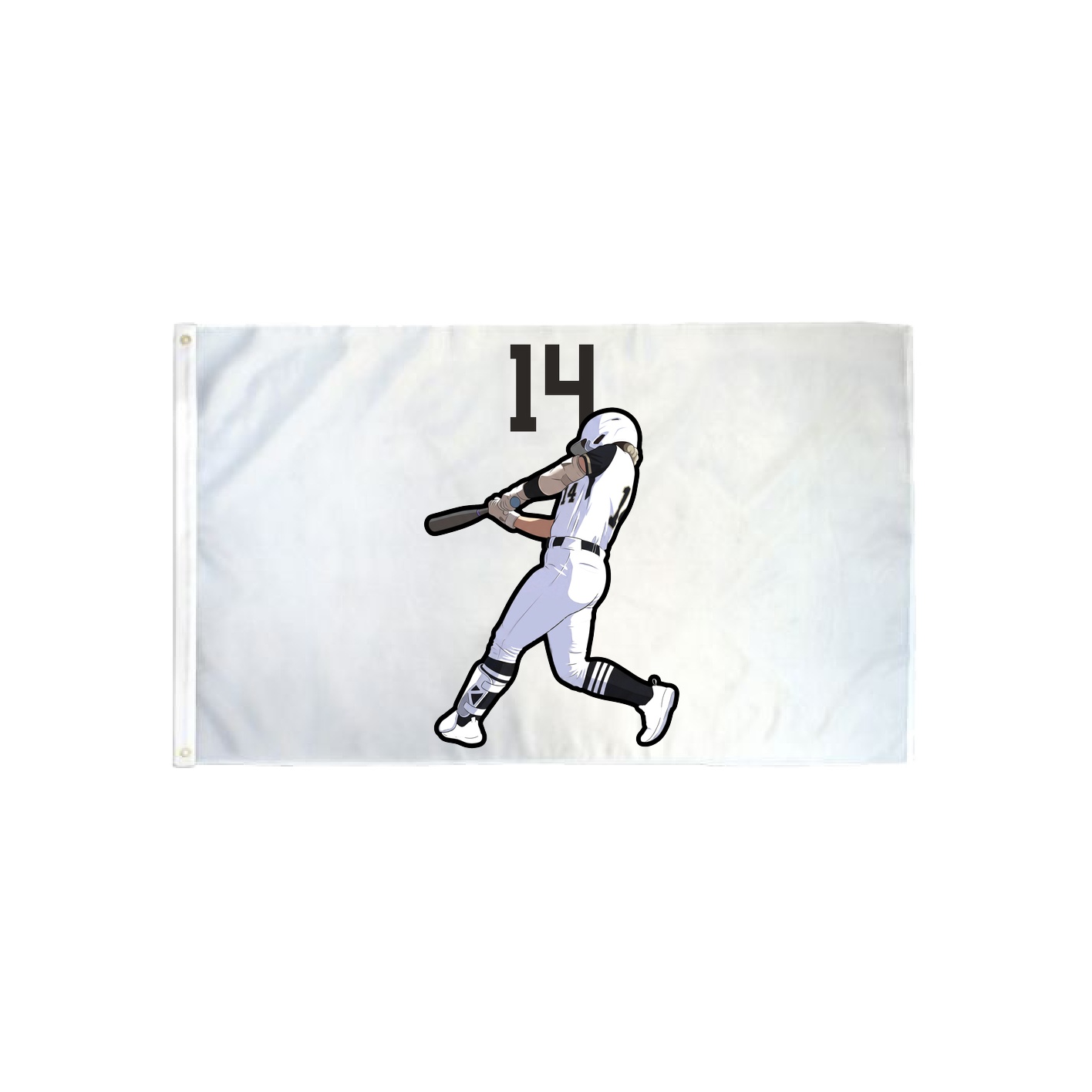 3x5 Flag — Number Top in Classic