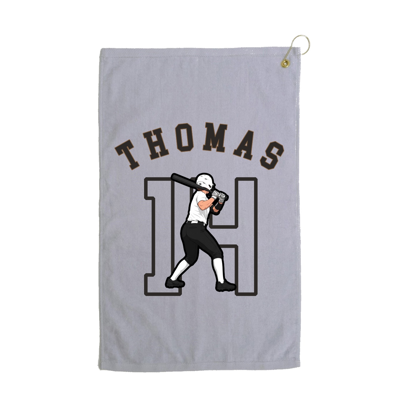 Golf Towel — Shirsey Arch in Grey