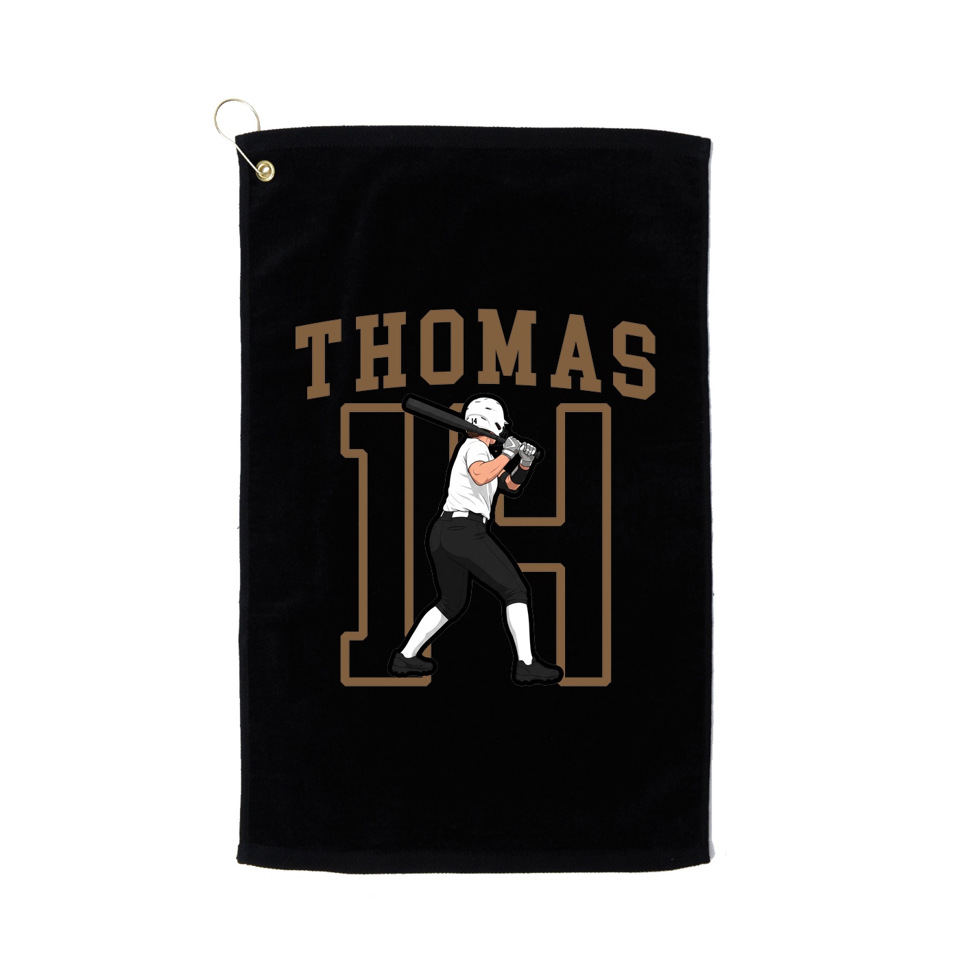 Golf Towel — Shirsey in Black