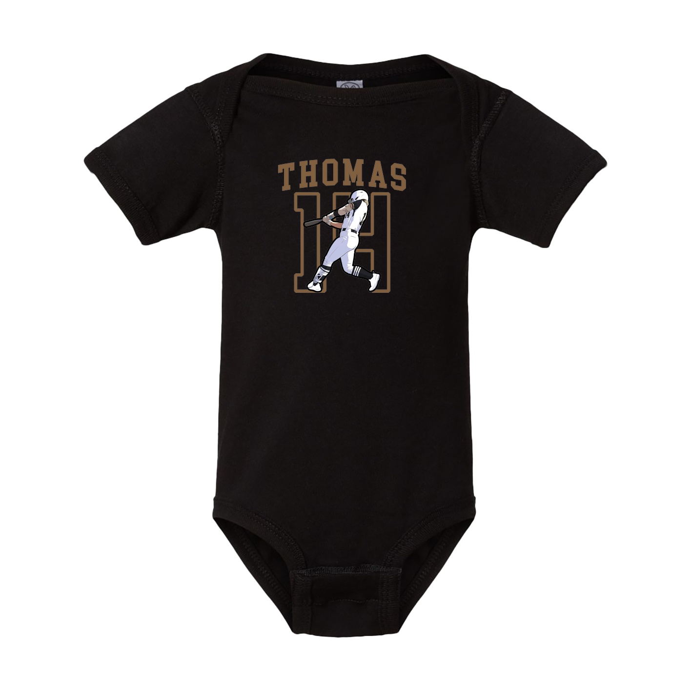 Baby Onesie — Shirsey in Black
