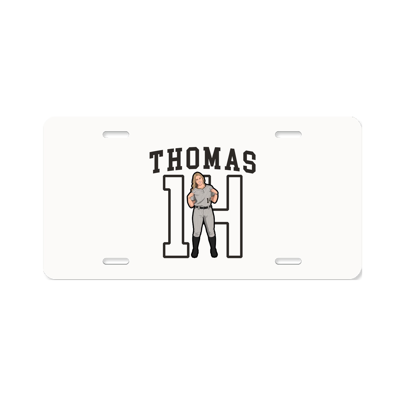 License Plate — Shirsey in Classic