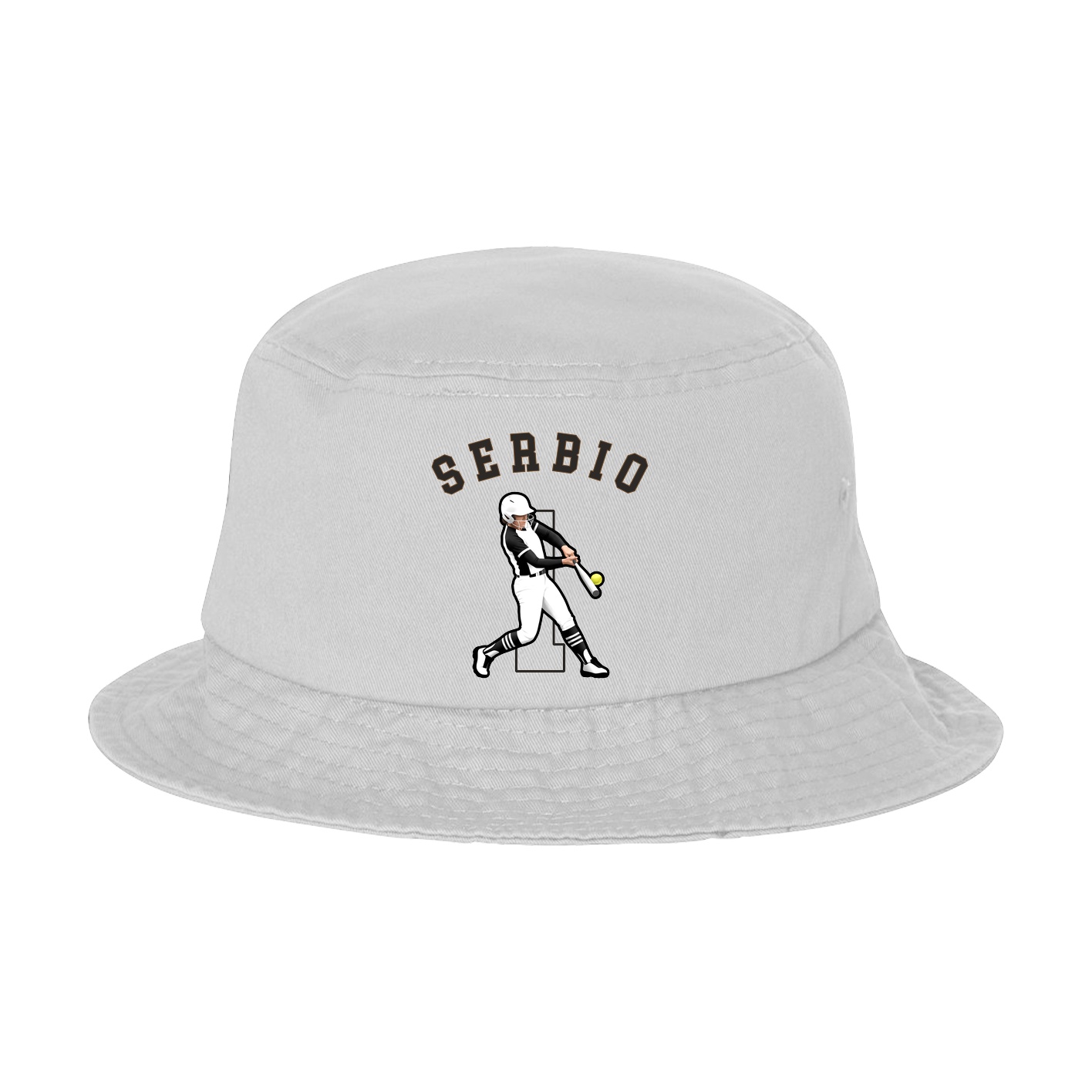Bucket Cap — Shirsey Arch in White