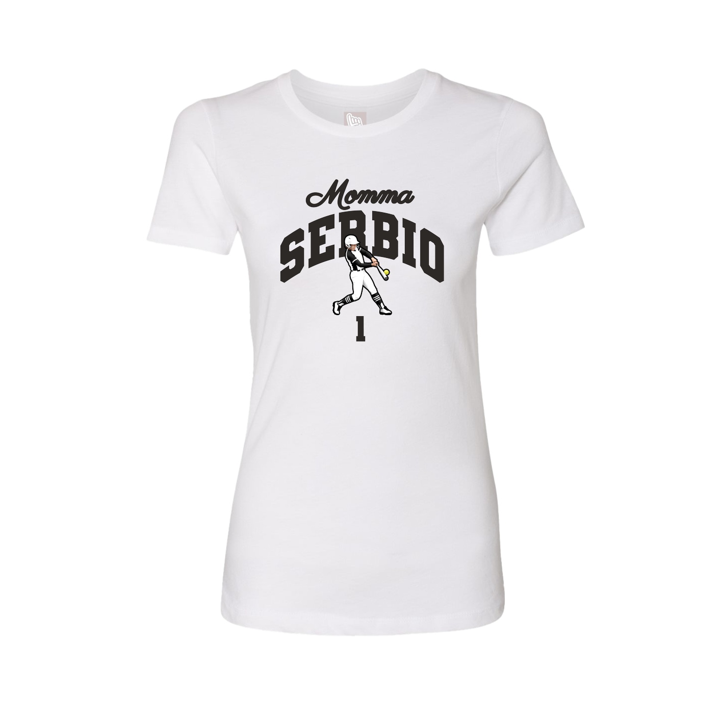 Womens Tee — Mothers Day Arch in White