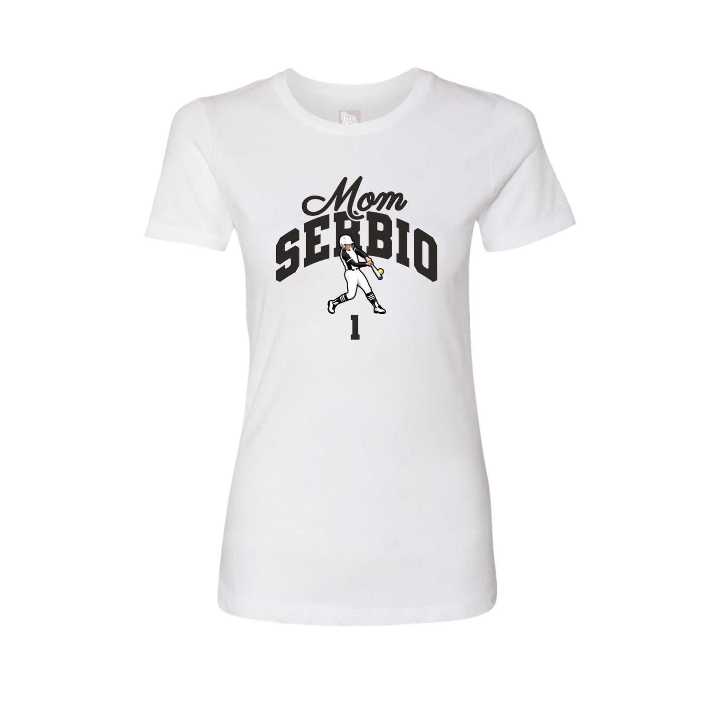 Womens Tee — Mothers Day Arch in White