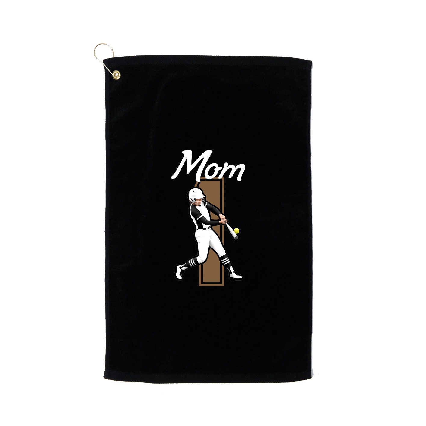 Golf Towel — Mothers Day Shirsey in Black