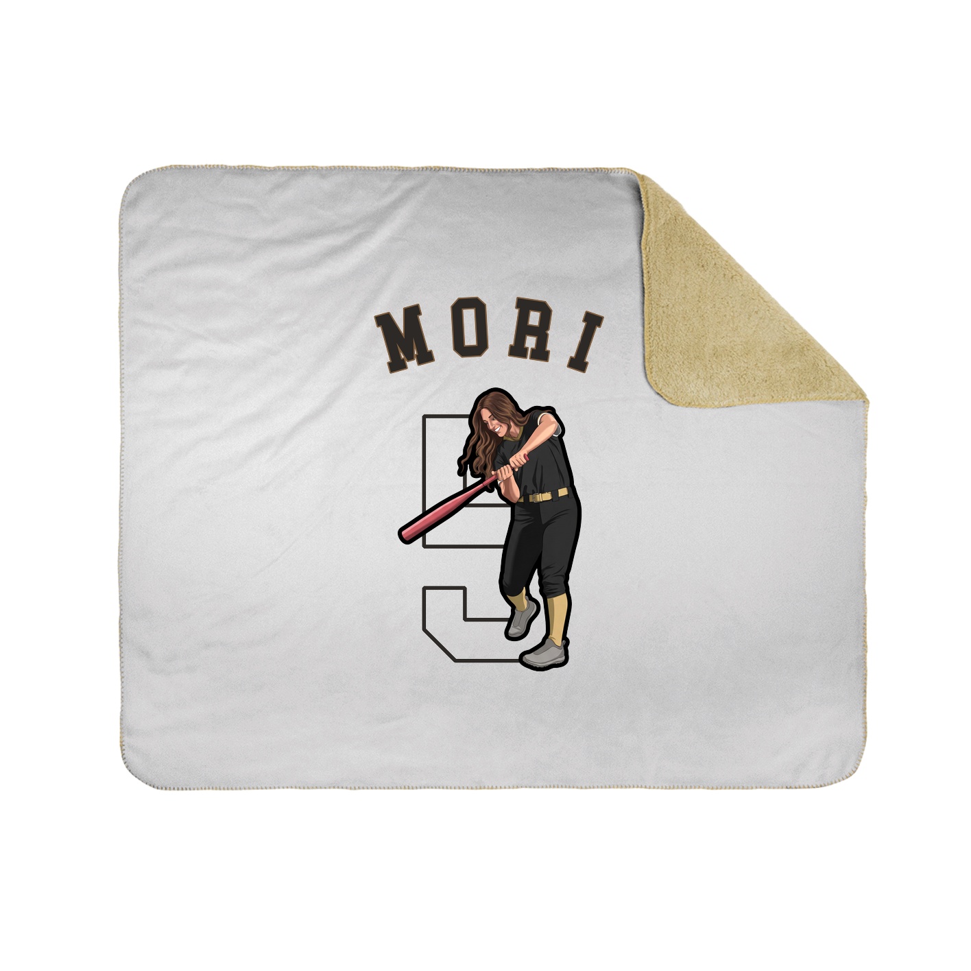 Throw Blanket — Shirsey Arch in White