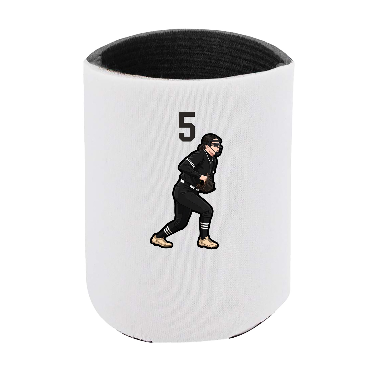 Can Holder — Number Top in White