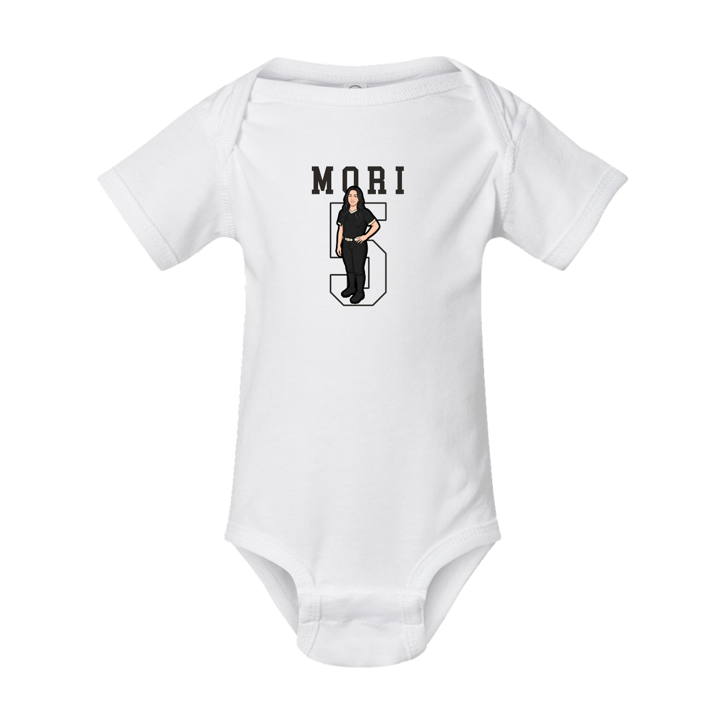 Baby Onesie — Shirsey in White