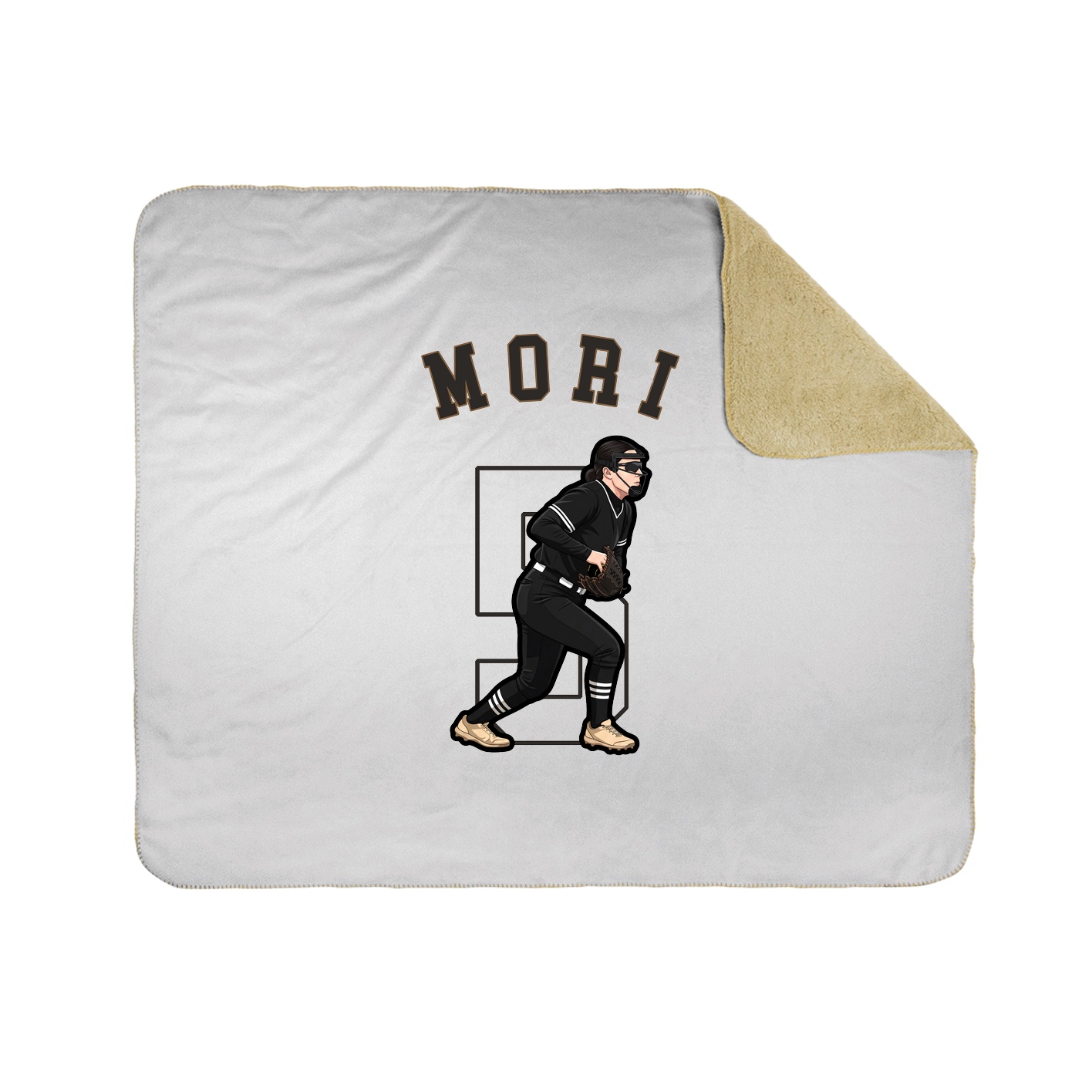 Throw Blanket — Shirsey Arch in White