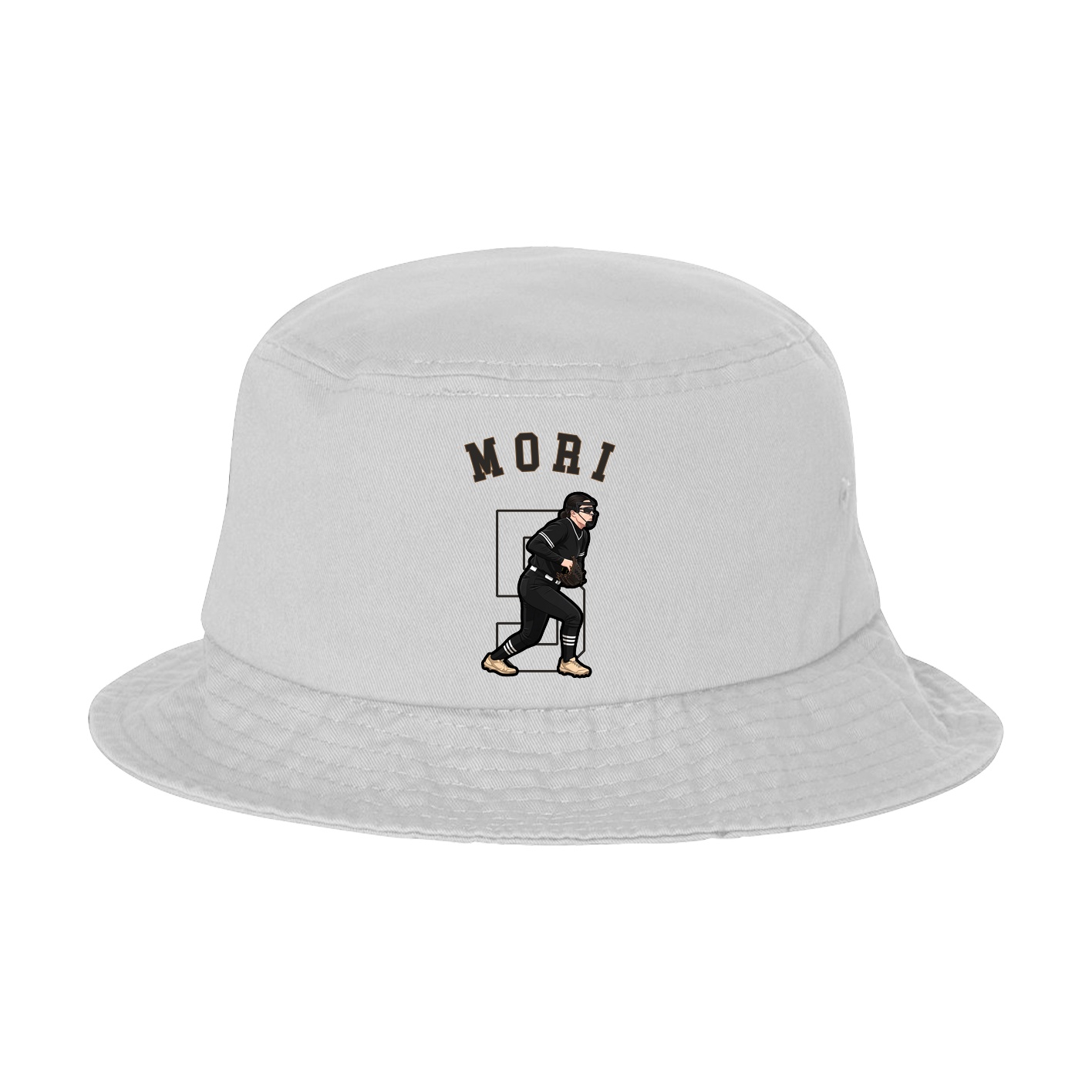 Bucket Cap — Shirsey Arch in White