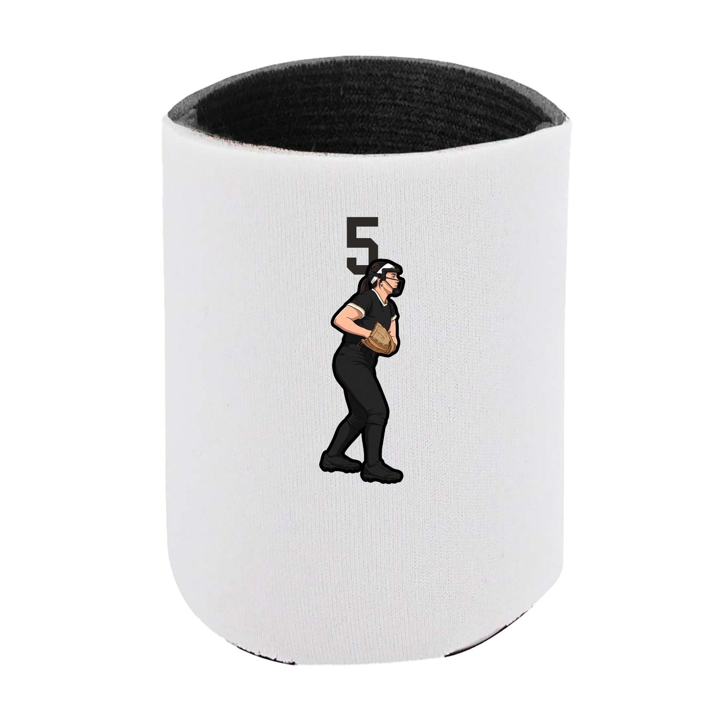 Can Holder — Number Top in White
