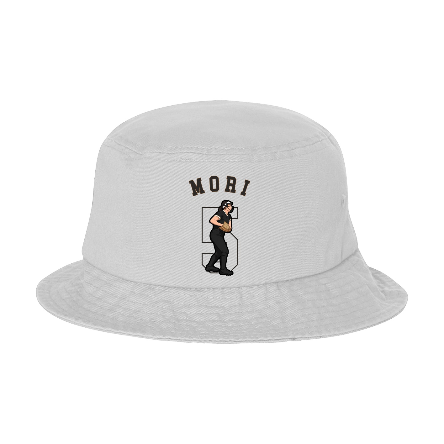 Bucket Cap — Shirsey Arch in White