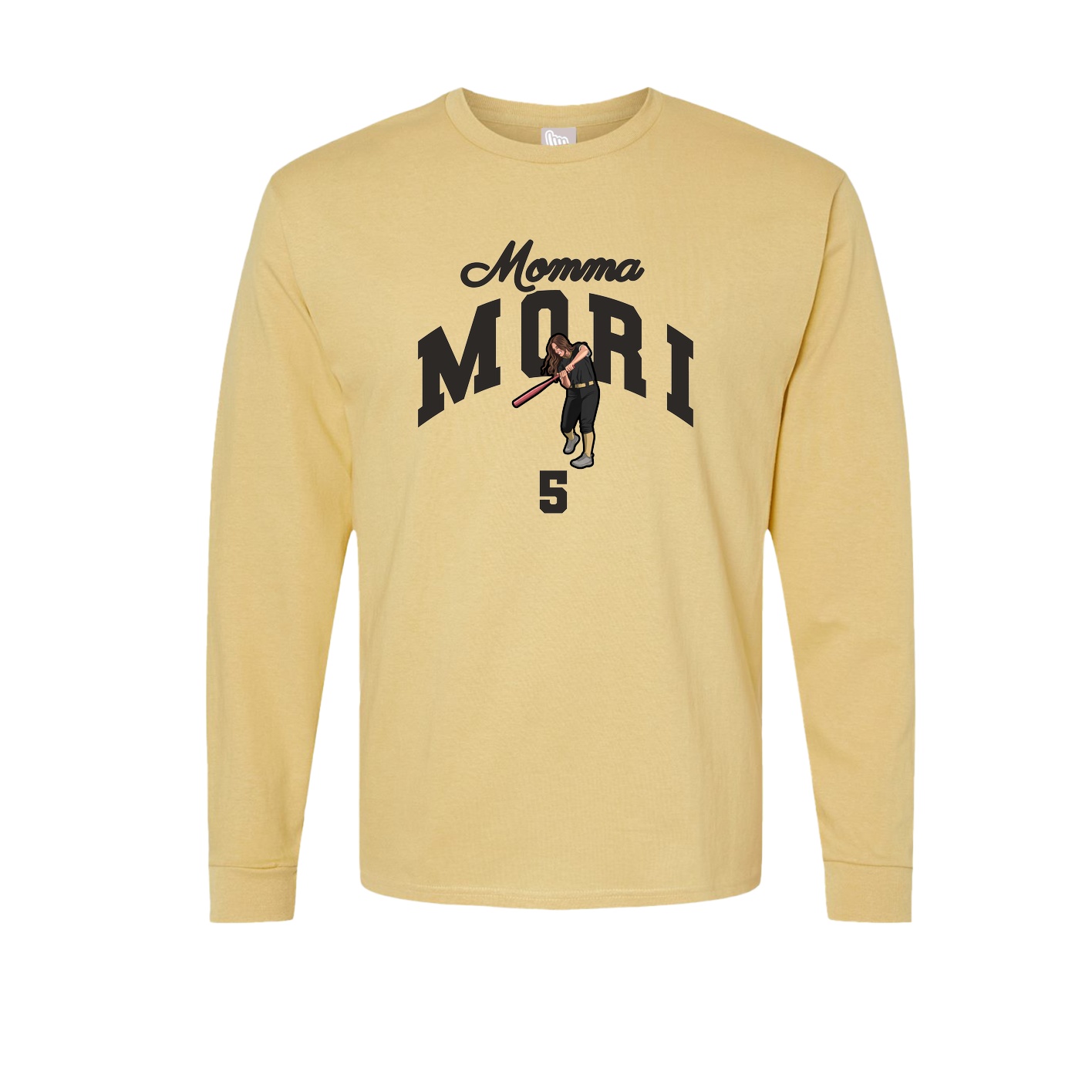 Long Sleeve Tee — Mothers Day Arch in Vegas Gold