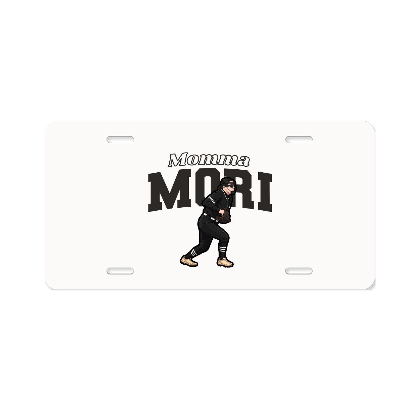 License Plate — Mothers Day Block in Classic