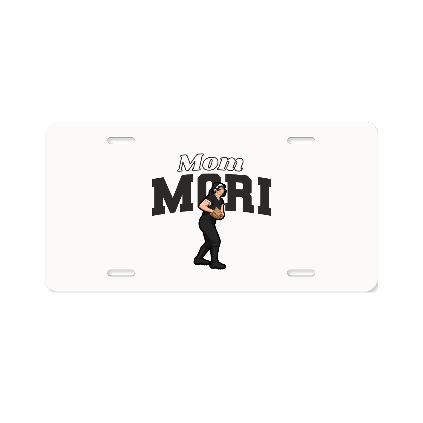 License Plate — Mothers Day Block in Classic