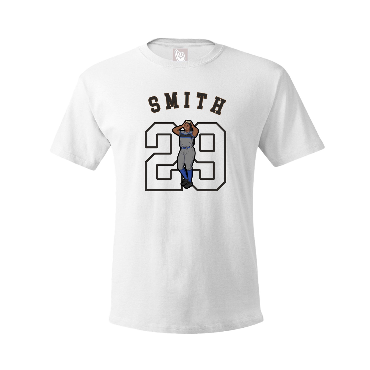 Youth Tee — Shirsey Arch in White