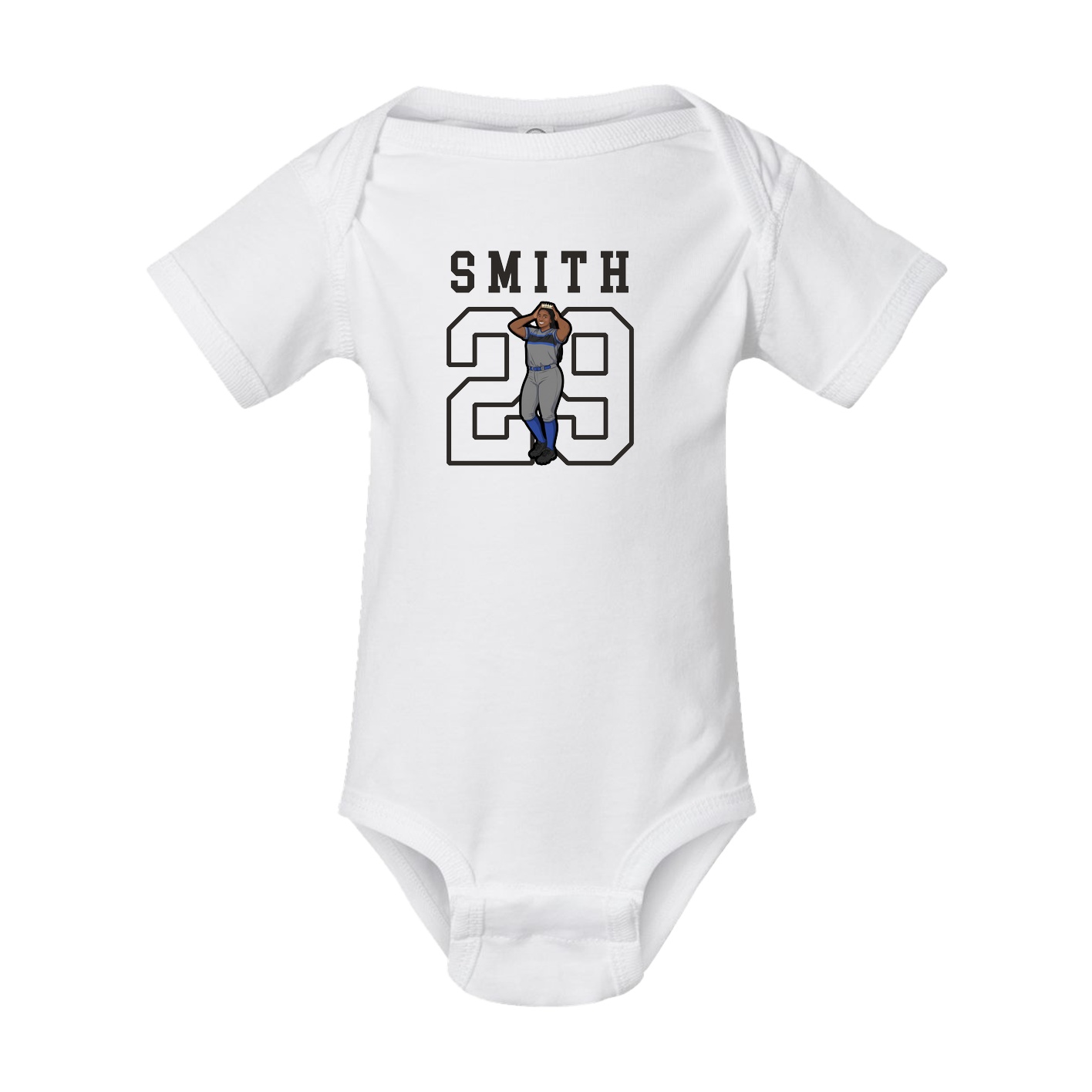Baby Onesie — Shirsey in White