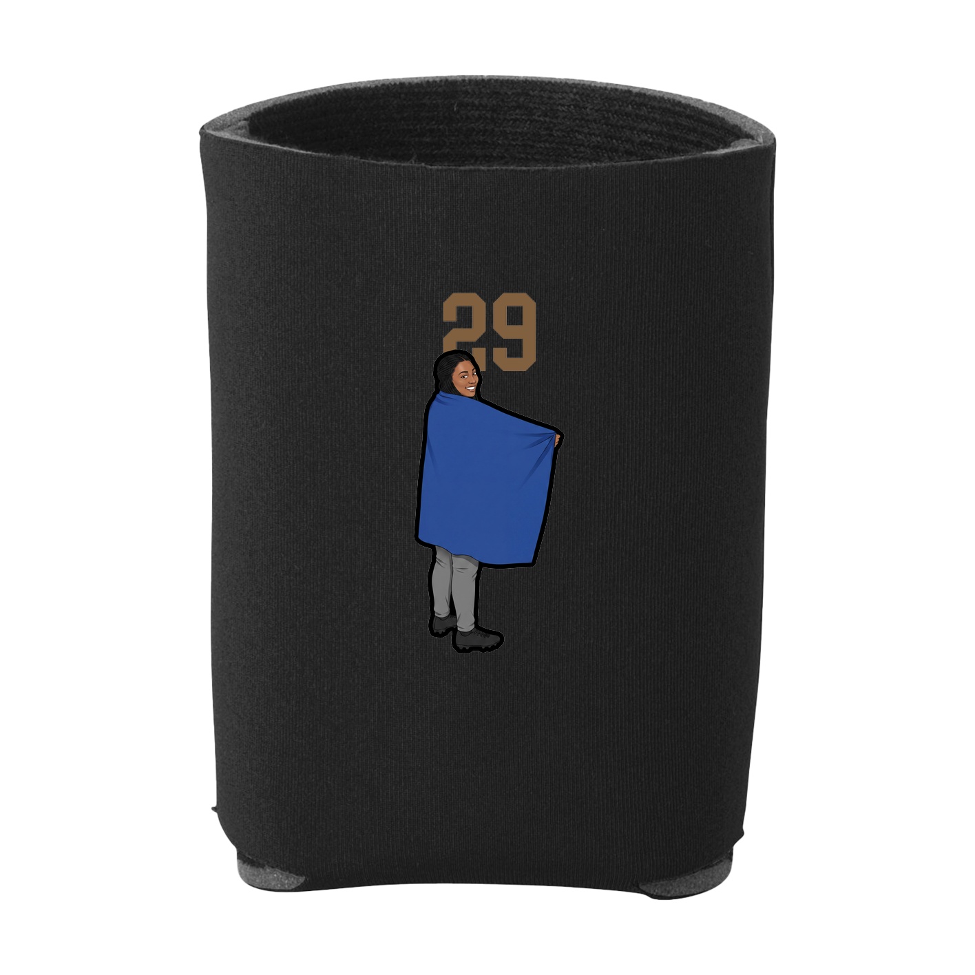 Can Holder — Number Top in Black