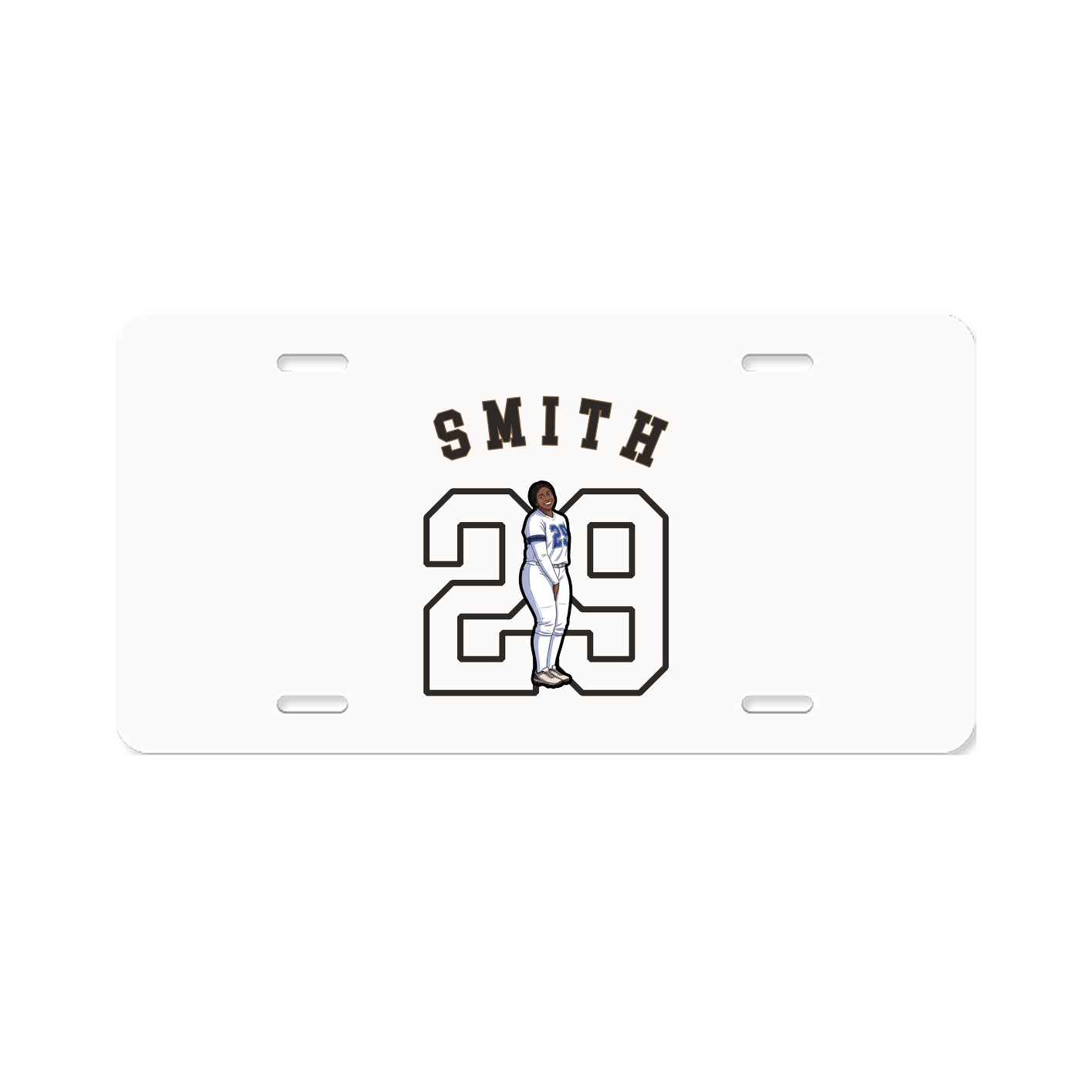 License Plate — Shirsey Arch in Classic