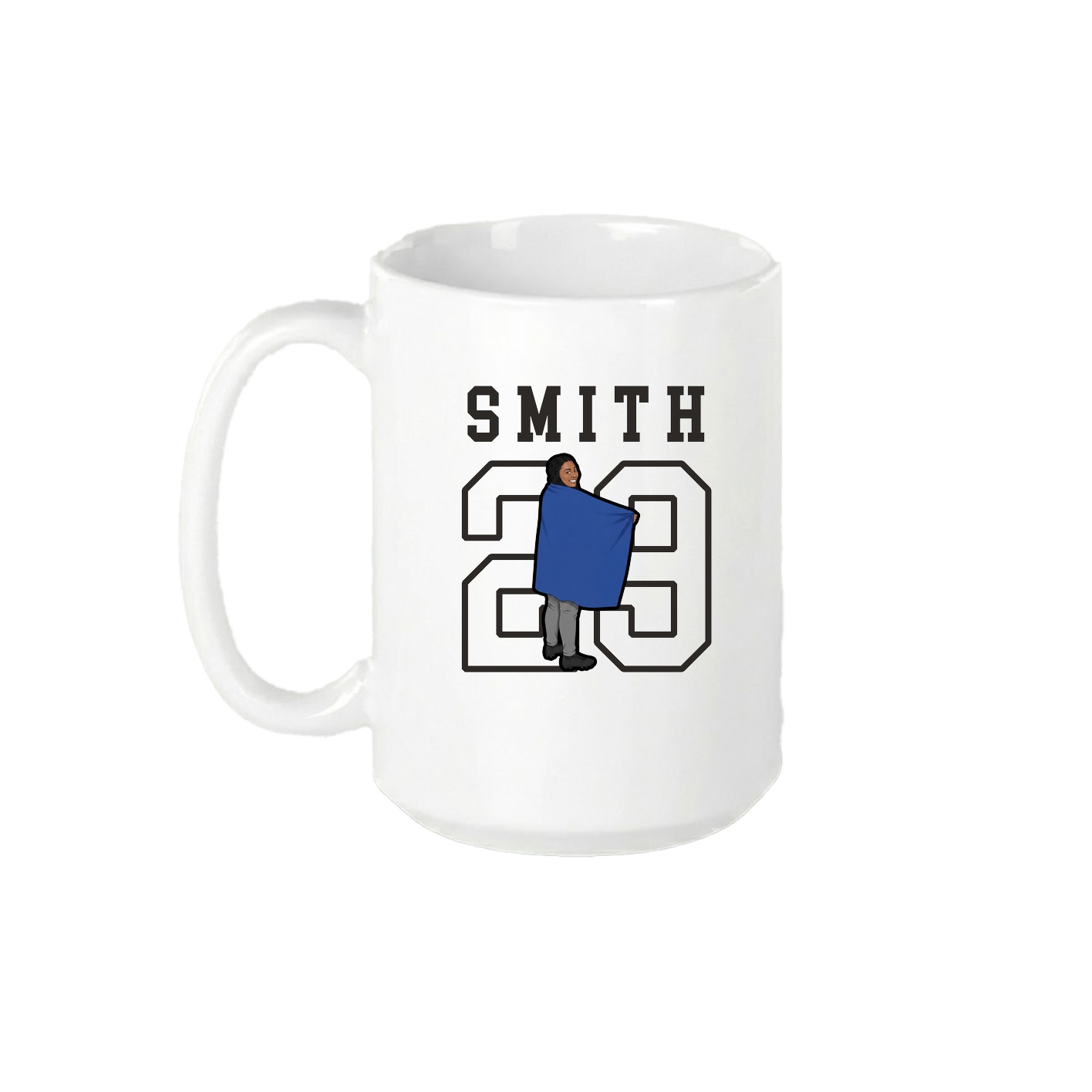 15oz Coffee Mug — Shirsey in White